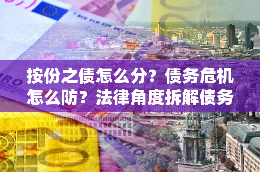 济南按份之债怎么分？债务危机怎么防？法律角度拆解债务分配与风险自保指南