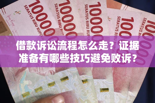 济南借款诉讼流程怎么走？证据准备有哪些技巧避免败诉？