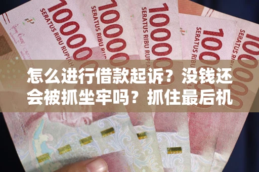 济南怎么进行借款起诉？没钱还会被抓坐牢吗？抓住最后机会！