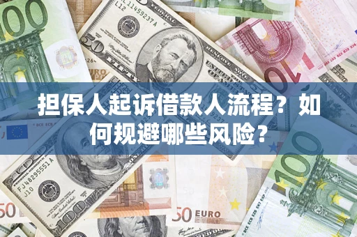 济南担保人起诉借款人流程？如何规避哪些风险？