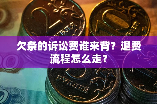 济南欠条的诉讼费谁来背？退费流程怎么走？